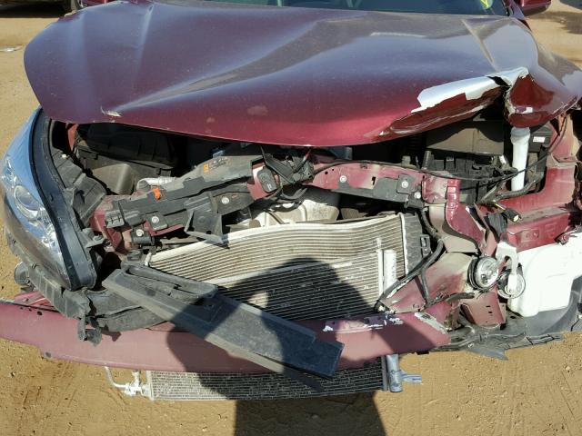 1G11C5SA8GF126282 - 2016 CHEVROLET MALIBU LIM 栗色 照片 7