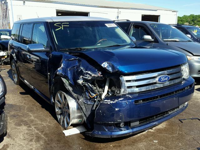 2FMGK5DC4CBD14629 - 2012 FORD FLEX LIMIT BLUE photo 1