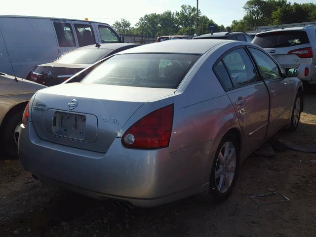 1N4BA41E14C926893 - 2004 NISSAN MAXIMA SE GRAY photo 4