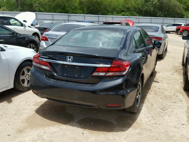 19XFB2F77FE014479 - 2015 HONDA CIVIC SE BLACK photo 4