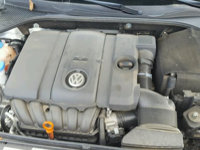 1VWCH7A33DC043630 - 2013 VOLKSWAGEN PASSAT SEL SILVER photo 7