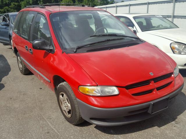 2B4GP2538YR891372 - 2000 DODGE CARAVAN RED photo 1