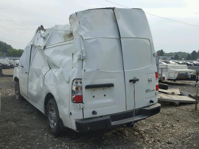 1N6BF0LY2HN810637 - 2017 NISSAN NV 2500 S WHITE photo 3