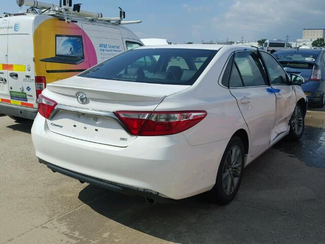 4T1BF1FK9FU475648 - 2015 TOYOTA CAMRY LE WHITE photo 4