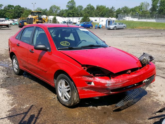 1FAFP34324W193773 - 2004 FORD FOCUS SE C RED photo 1