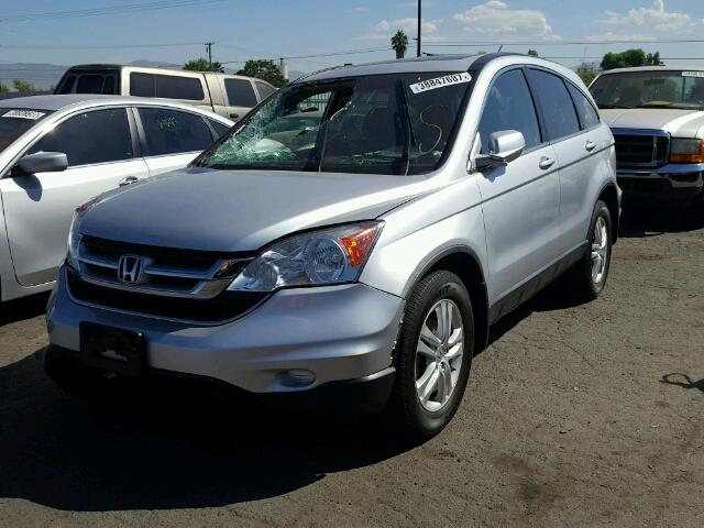 5J6RE3H77BL014761 - 2011 HONDA CR-V SILVER photo 2