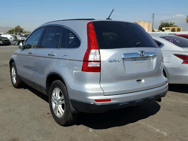 5J6RE3H77BL014761 - 2011 HONDA CR-V SILVER photo 3