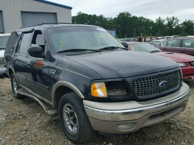 1FMEU17L11LB41266 - 2001 FORD EXPEDITION BLACK photo 1