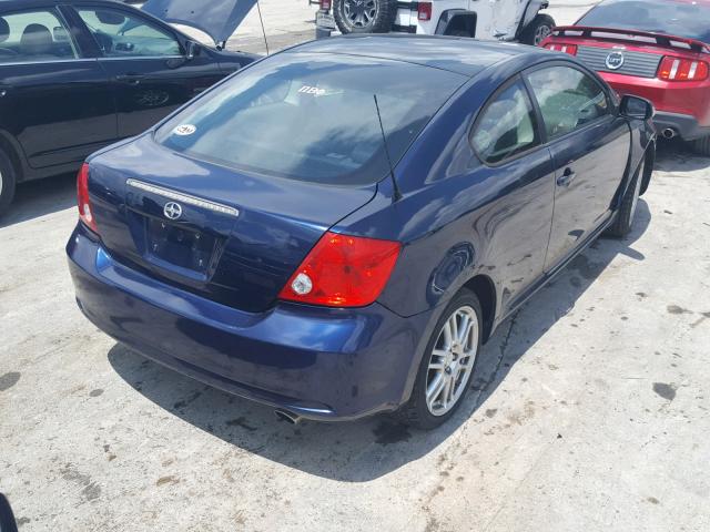 JTKDE177770218516 - 2007 TOYOTA SCION TC 蓝色 照片 4