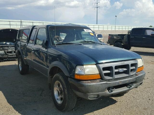 1FTZR15X0WPA59414 - 1998 FORD RANGER SUP GREEN photo 1