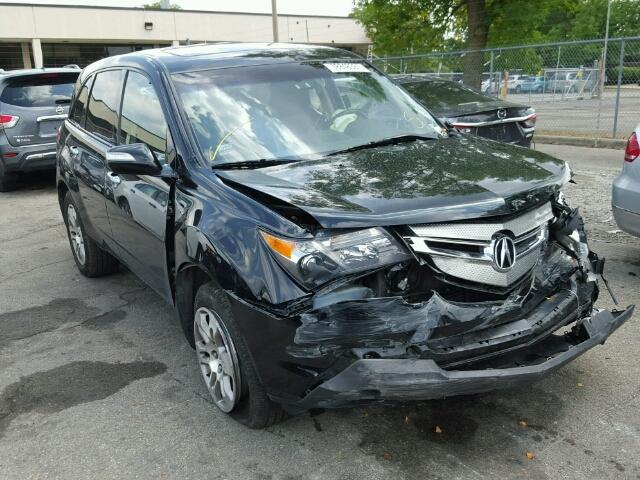 2HNYD28409H522558 - 2009 ACURA MDX TECHNO BLACK photo 1