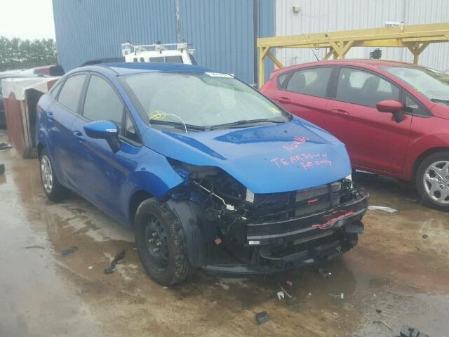 3FADP4BJ3BM146991 - 2011 FORD FIESTA SE BLUE photo 1