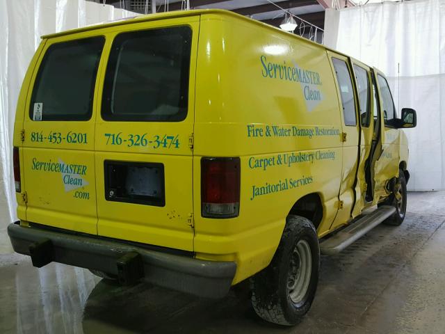 1FTNE24W46DA73293 - 2006 FORD ECONOLINE YELLOW photo 4