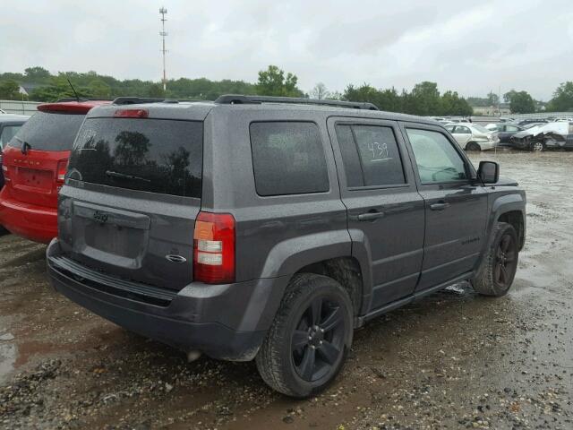 1C4NJPBA3FD318682 - 2015 JEEP PATRIOT SP GRAY photo 4