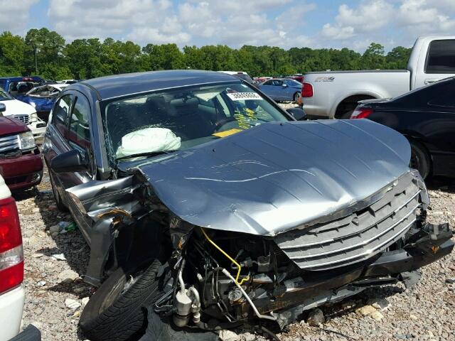 1C3LC46K28N151123 - 2008 CHRYSLER SEBRING LX GRAY photo 1