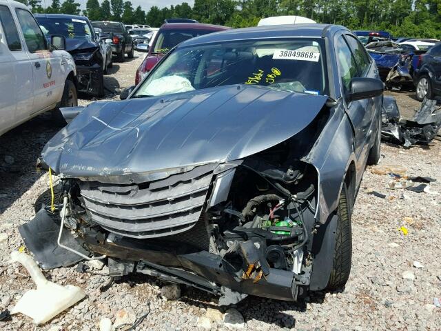 1C3LC46K28N151123 - 2008 CHRYSLER SEBRING LX GRAY photo 2