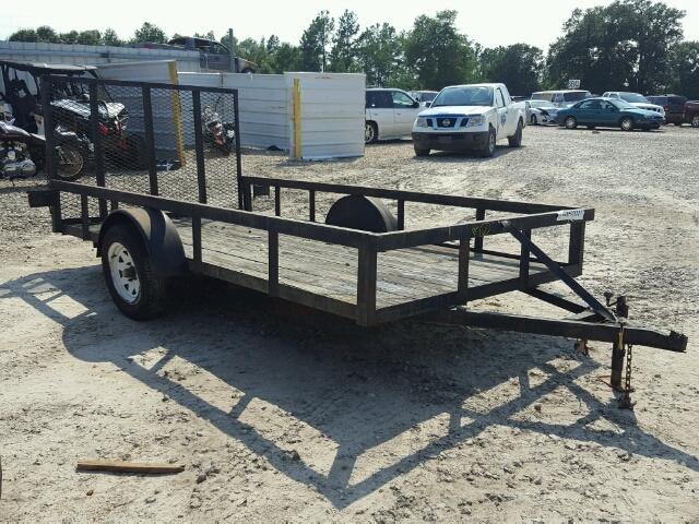 11TAG612752801215 - 2005 UTILITY TRAILER BLACK photo 1