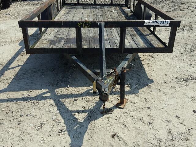 11TAG612752801215 - 2005 UTILITY TRAILER BLACK photo 7