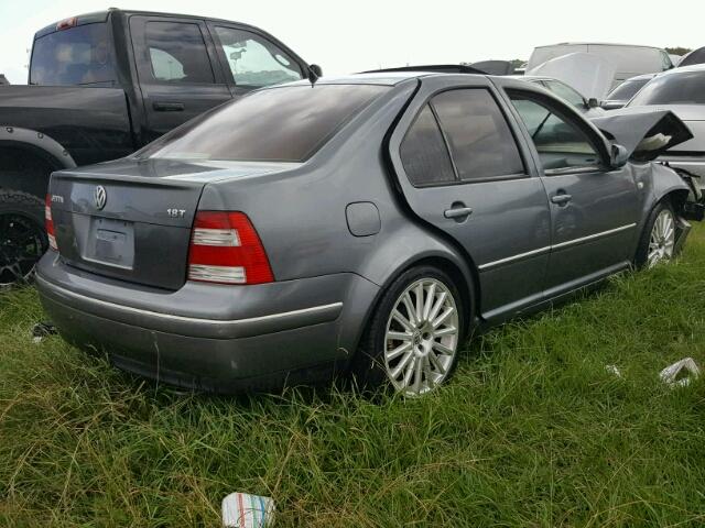 3VWSE69M64M089799 - 2004 VOLKSWAGEN JETTA GRAY photo 4