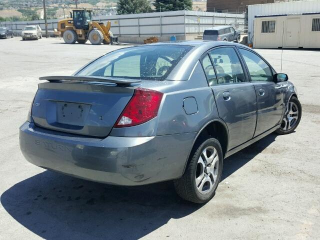 1G8AL52F35Z136940 - 2005 SATURN ION LEVEL GRAY photo 4