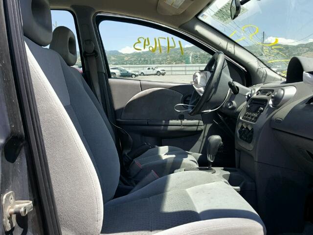 1G8AL52F35Z136940 - 2005 SATURN ION LEVEL GRAY photo 5