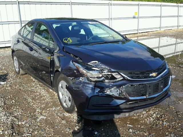 1G1BC5SM9G7248495 - 2016 CHEVROLET CRUZE LS BLUE photo 1