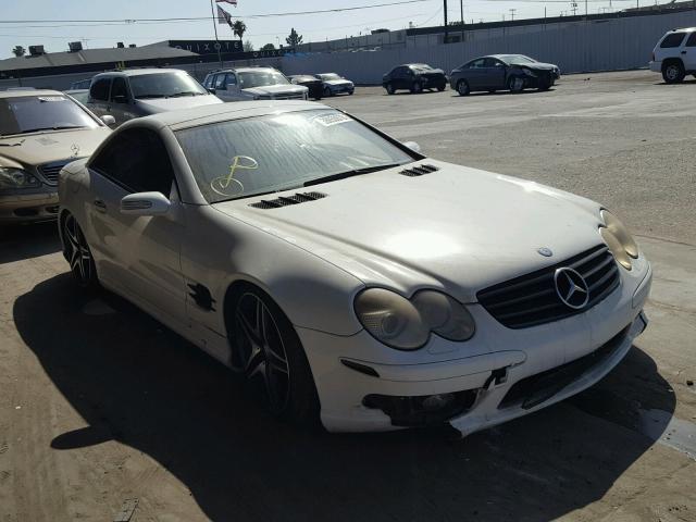 WDBSK75F56F110670 - 2006 MERCEDES-BENZ SL 500 WHITE photo 1