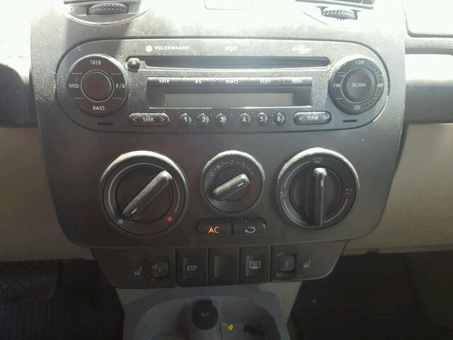 3VWSF31Y66M304272 - 2006 VOLKSWAGEN NEW BEETLE 黄色 照片 9