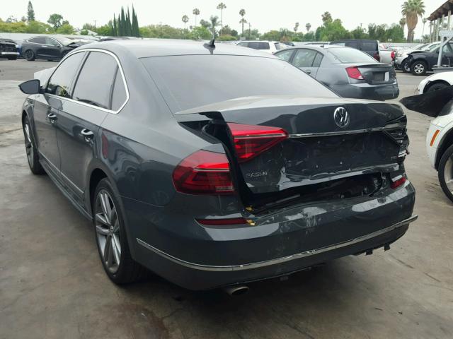 1VWDT7A32HC034801 - 2017 VOLKSWAGEN PASSAT R-L 石墨色 照片 3