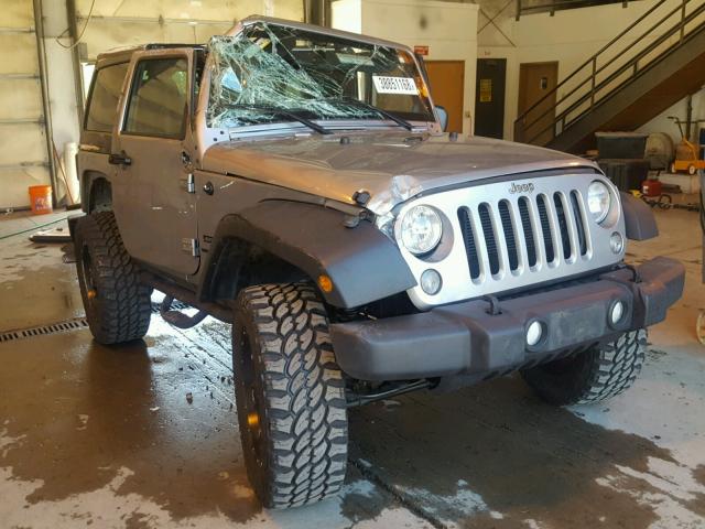 1C4AJWAG9EL247197 - 2014 JEEP WRANGLER S Gümüş foto 1