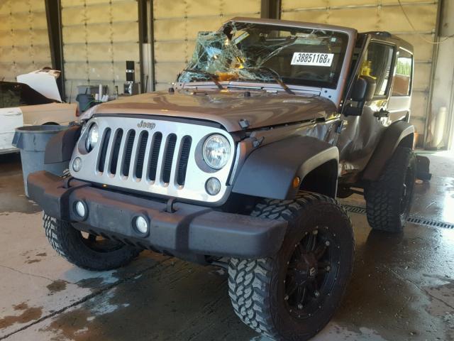 1C4AJWAG9EL247197 - 2014 JEEP WRANGLER S Gümüş foto 2