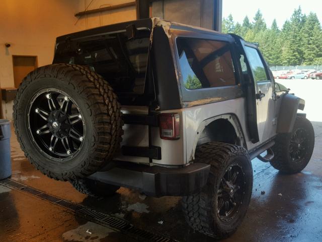 1C4AJWAG9EL247197 - 2014 JEEP WRANGLER S Gümüş foto 4