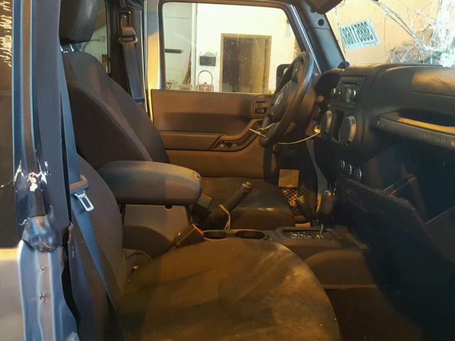 1C4AJWAG9EL247197 - 2014 JEEP WRANGLER S Gümüş foto 5