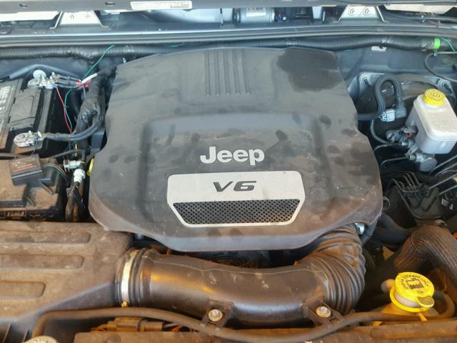 1C4AJWAG9EL247197 - 2014 JEEP WRANGLER S Gümüş foto 7