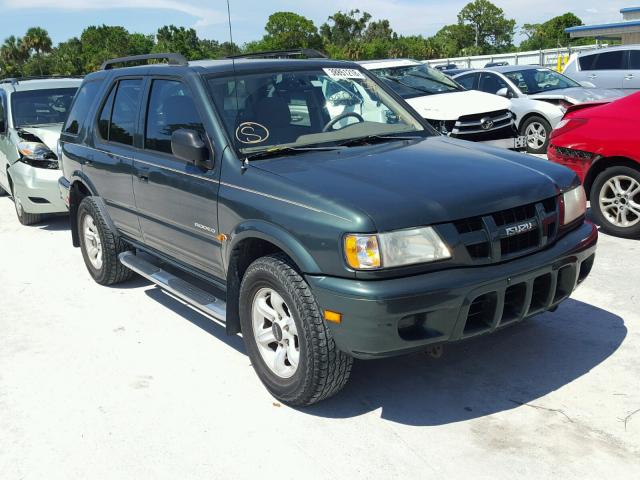 4S2DM58Y344307520 - 2004 ISUZU RODEO S GREEN photo 1