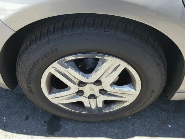 1G1ZG57B48F228835 - 2008 CHEVROLET MALIBU LS 银色 照片 9