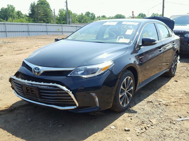 4T1BK1EB0JU285694 - 2018 TOYOTA AVALON XLE BLACK photo 2