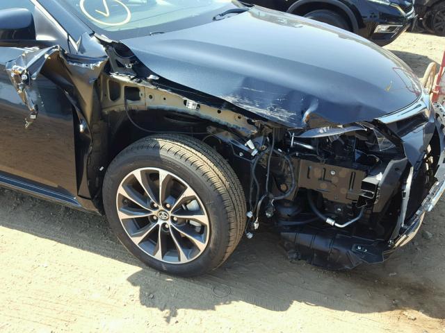 4T1BK1EB0JU285694 - 2018 TOYOTA AVALON XLE BLACK photo 9