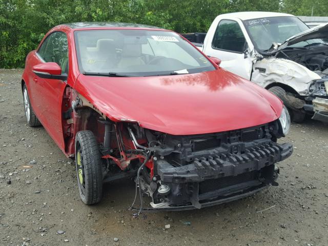 WVWBW7AH2CV010489 - 2012 VOLKSWAGEN EOS KOMFOR წითელი ფოტო 1