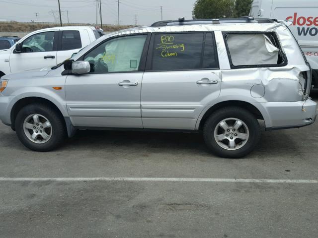 2HKYF18786H500329 - 2006 HONDA PILOT EX SILVER photo 9