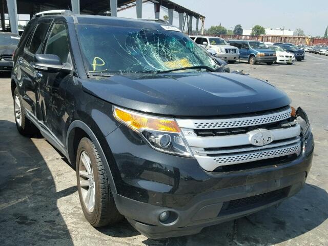 1FM5K7D86DGC39585 - 2013 FORD EXPLORER X BLACK photo 1