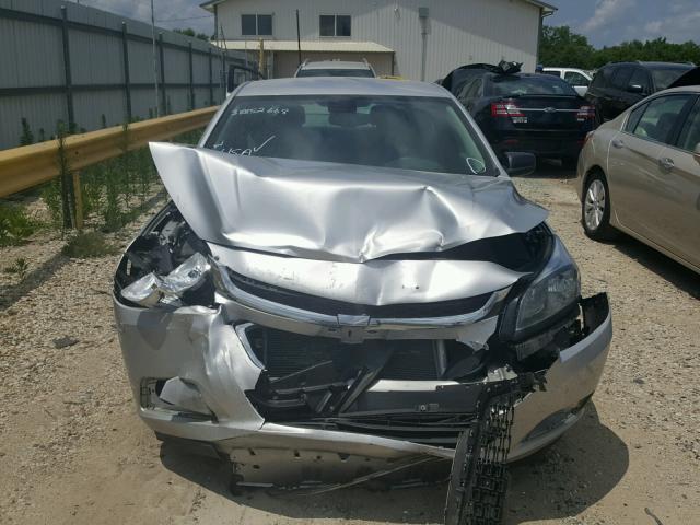 1G11B5SL3EF300700 - 2014 CHEVROLET MALIBU LS SILVER photo 9