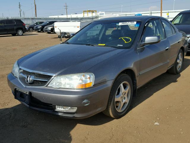 19UUA566X3A005987 - 2003 ACURA 3.2TL GRAY photo 2