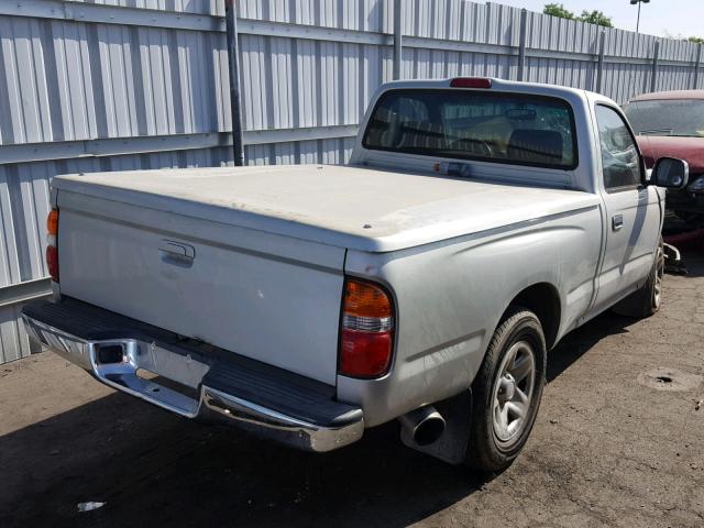 5TENL42N73Z292182 - 2003 TOYOTA TACOMA TAN photo 4