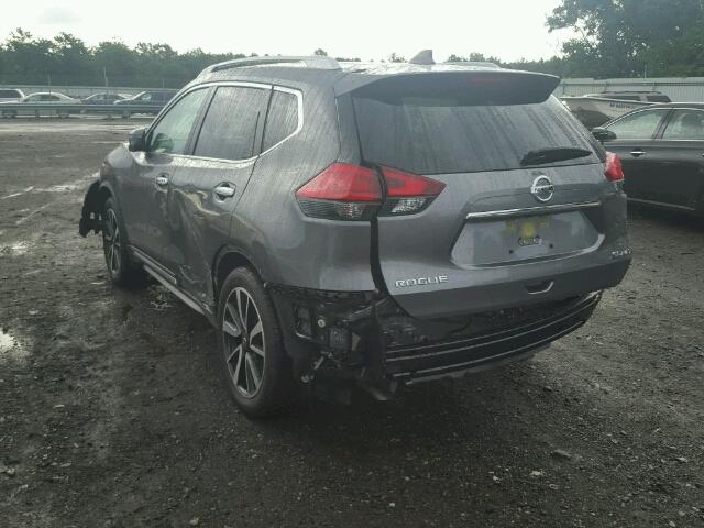 JN8AT2MV3HW021936 - 2017 NISSAN ROGUE S GRAY photo 3