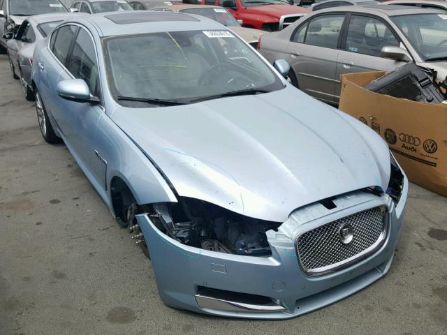 SAJWA0E77D8S74320 - 2013 JAGUAR XF BLUE photo 1