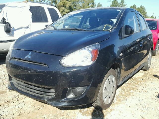 ML32A3HJ9FH004274 - 2015 MITSUBISHI MIRAGE DE BLACK photo 2