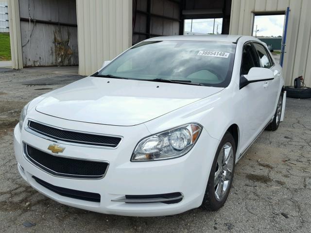 1G1ZC5EB8AF118925 - 2010 CHEVROLET MALIBU 1LT 白色 照片 2