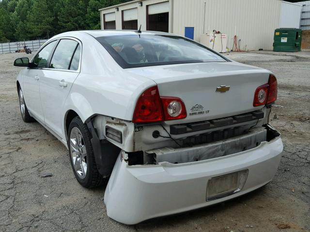 1G1ZC5EB8AF118925 - 2010 CHEVROLET MALIBU 1LT 白色 照片 3