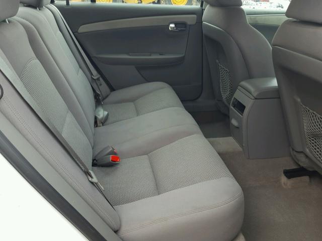 1G1ZC5EB8AF118925 - 2010 CHEVROLET MALIBU 1LT 白色 照片 6